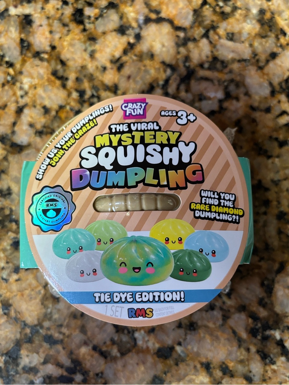 🔥🔥 VIRAL RMS Mystery Squishy
Dumpling Tie Dye Edition